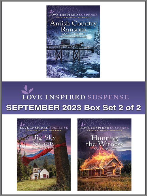 Title details for Love Inspired Suspense September 2023--Box Set 2 of 2 by Mary Alford - Available